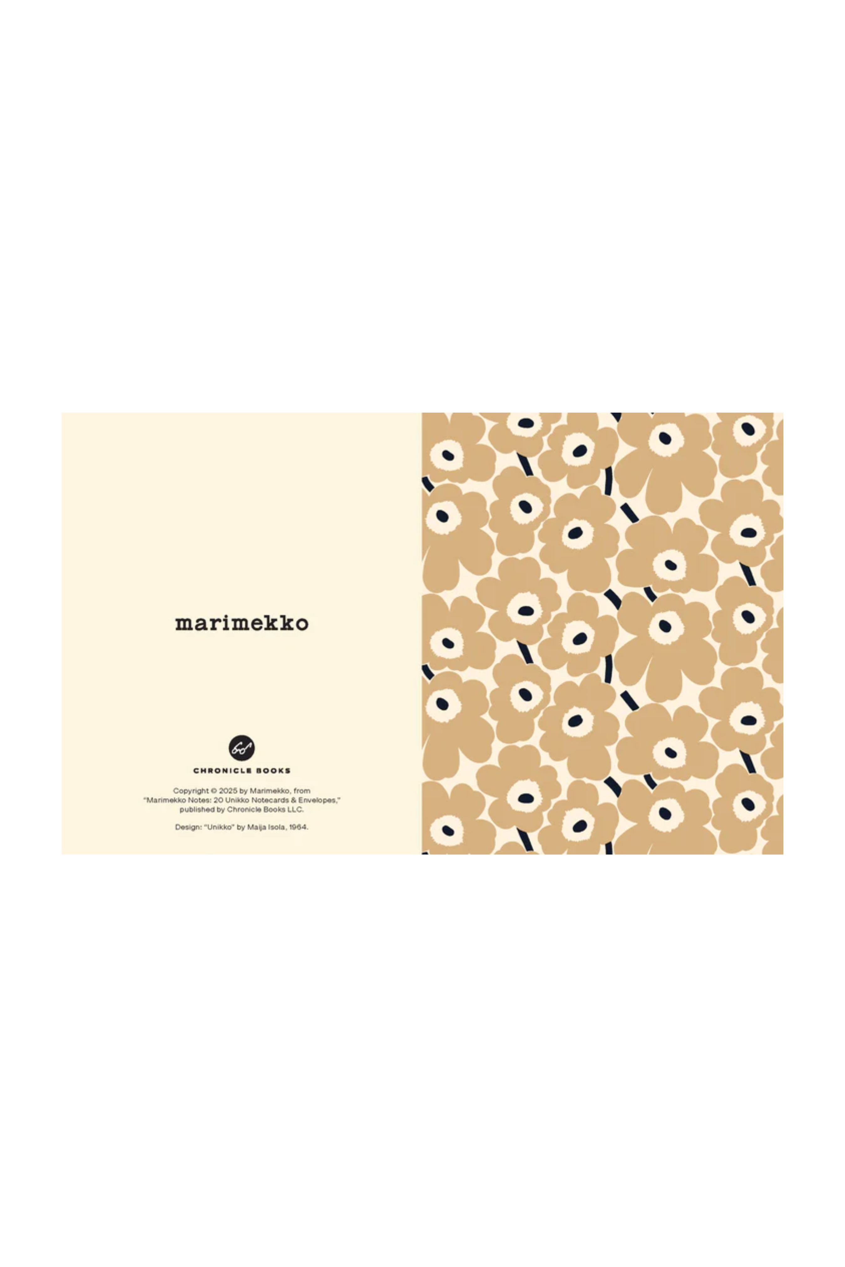 Boxed Marimekko Card Set (20) - Beige