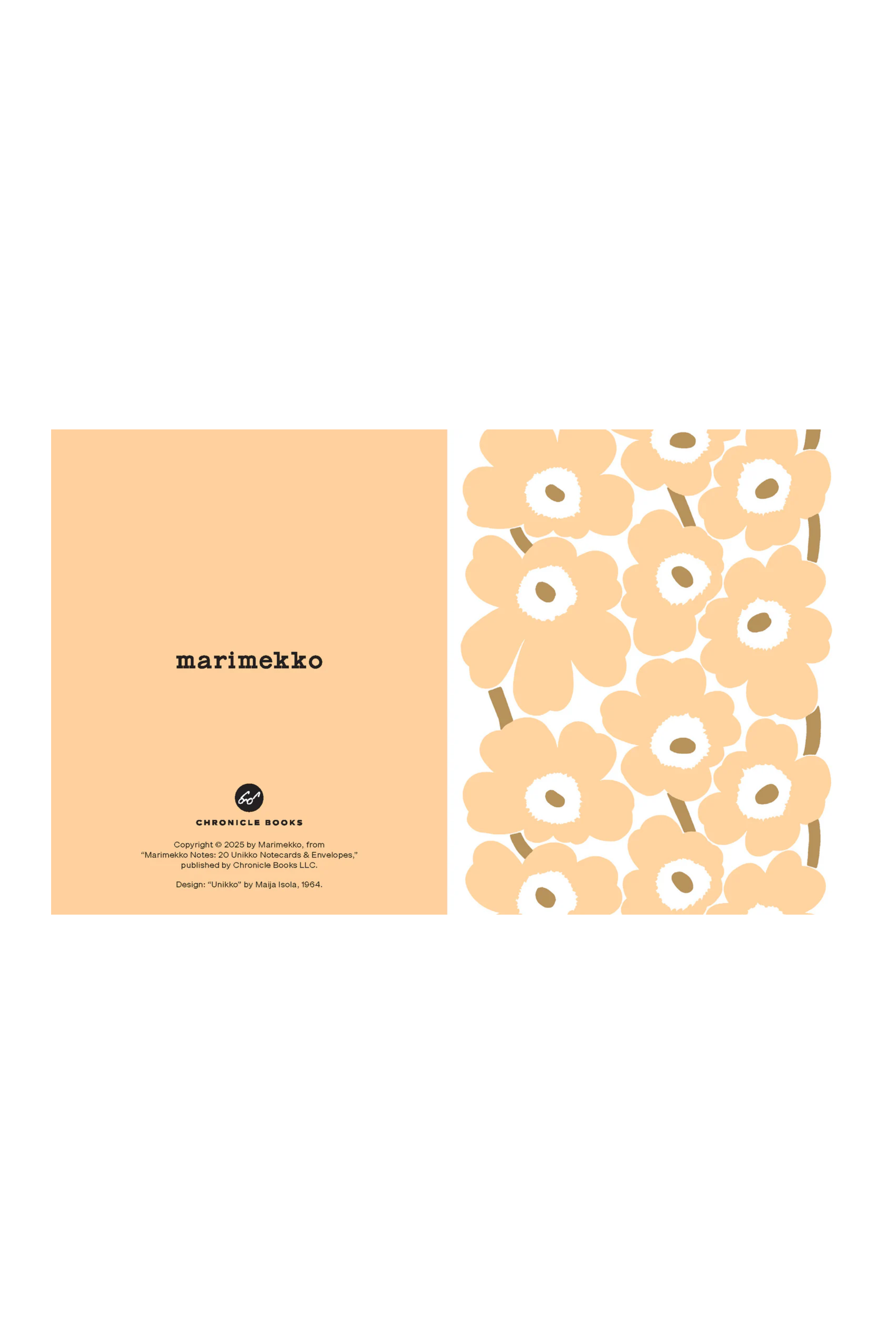 Boxed Marimekko Card Set (20) - Beige