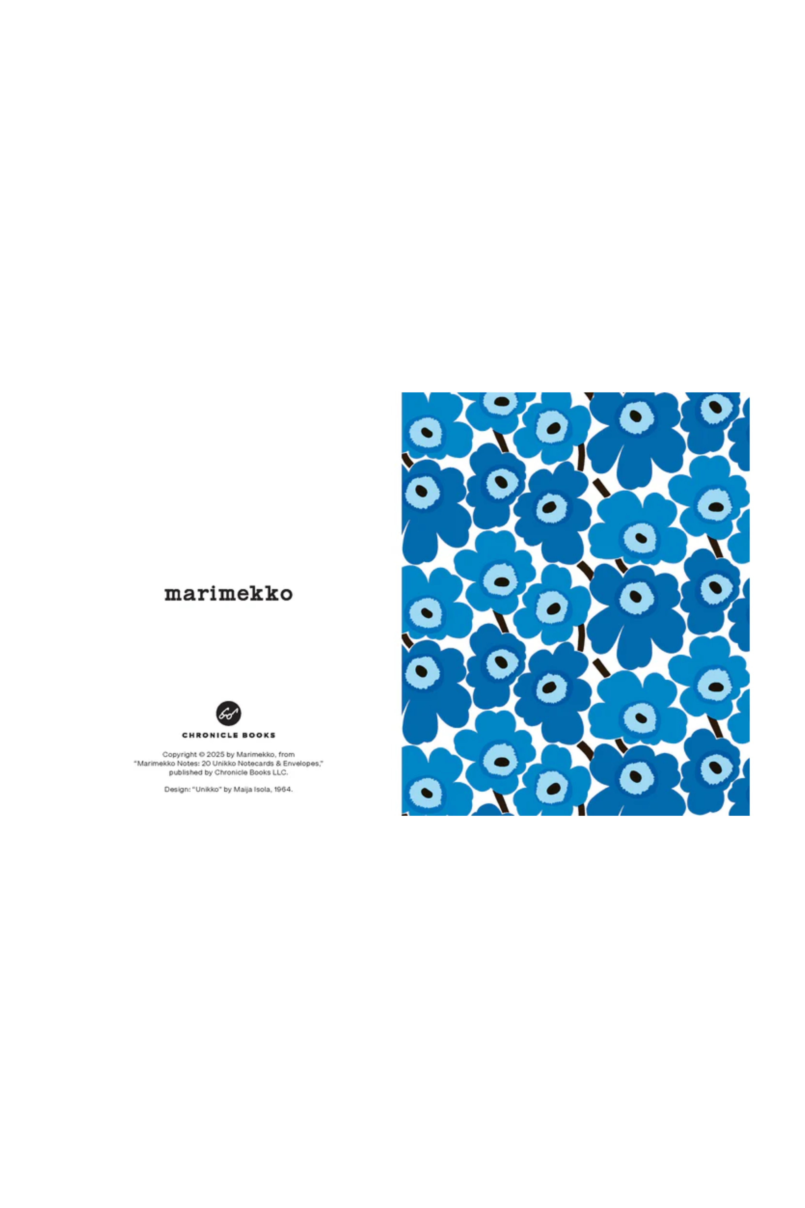 Boxed Marimekko Card Set (20) - Blue