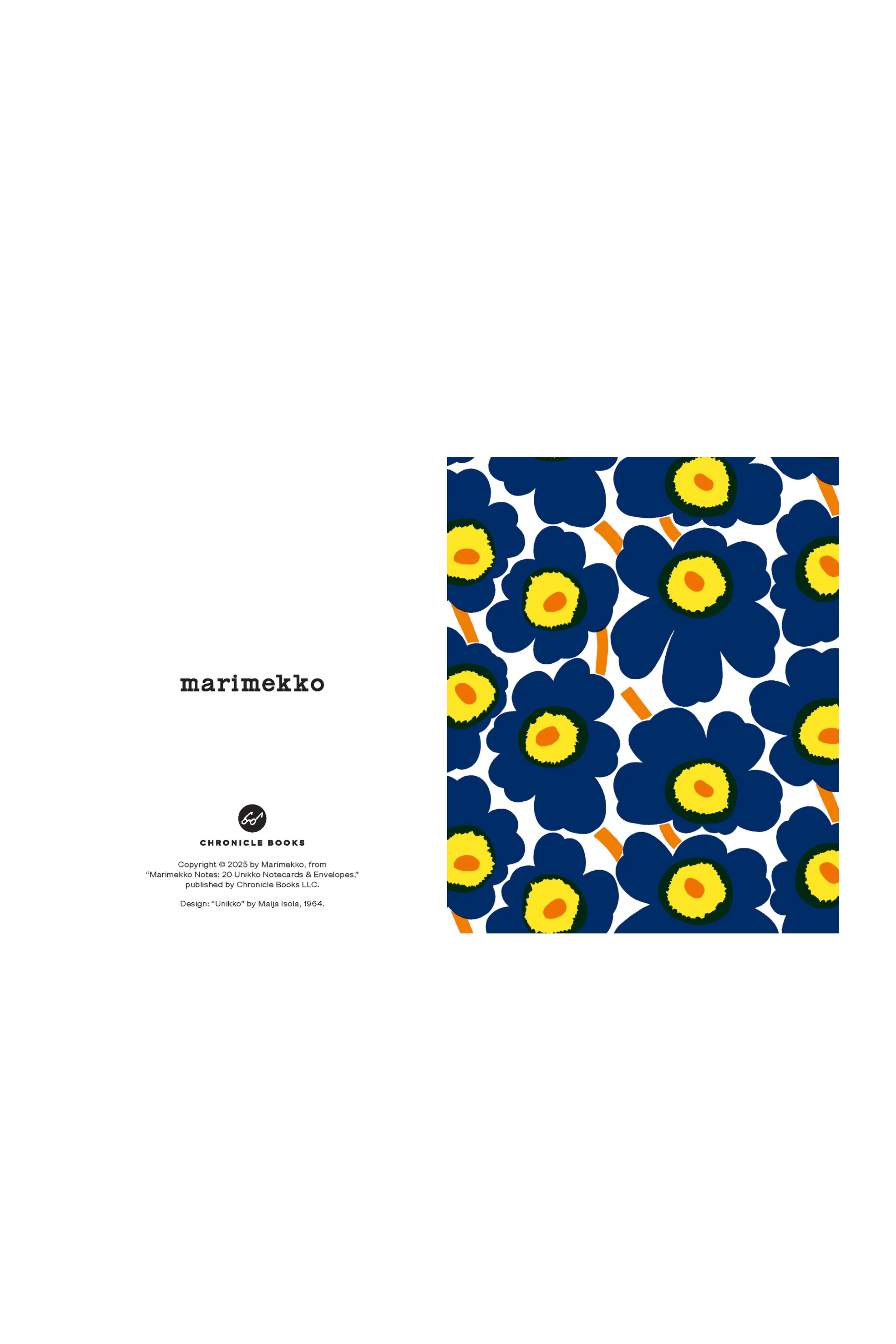 Boxed Marimekko Card Set (20) - Blue