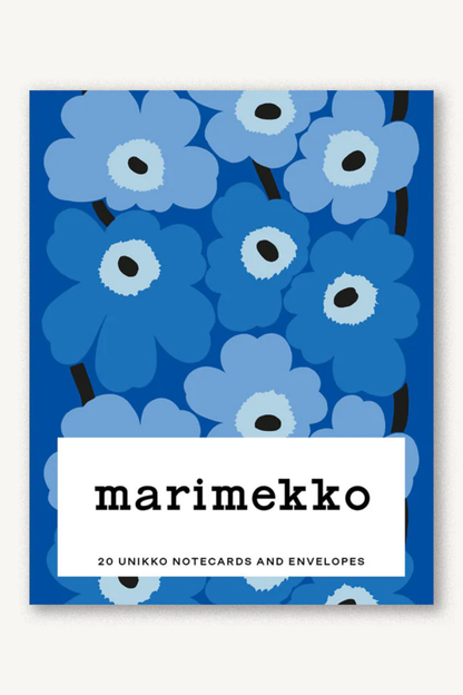 Boxed Marimekko Card Set (20) - Blue