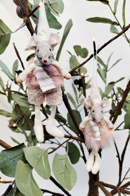 Boy or Girl Mice - Pink