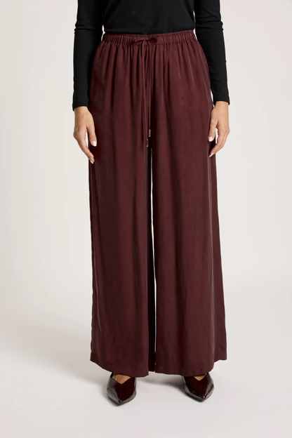 Calista Pant - Mahogany