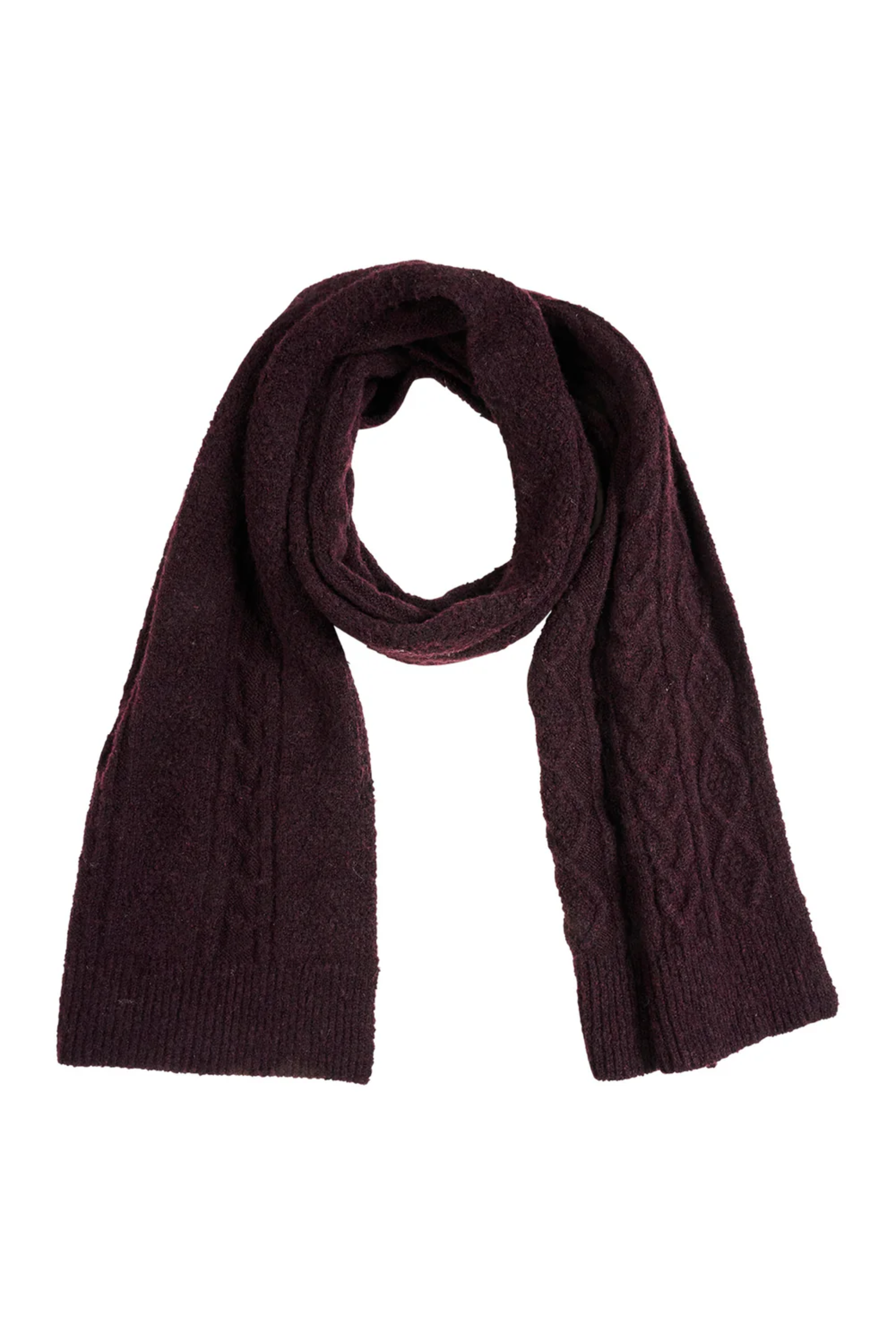 Calista Scarf - Mahogany