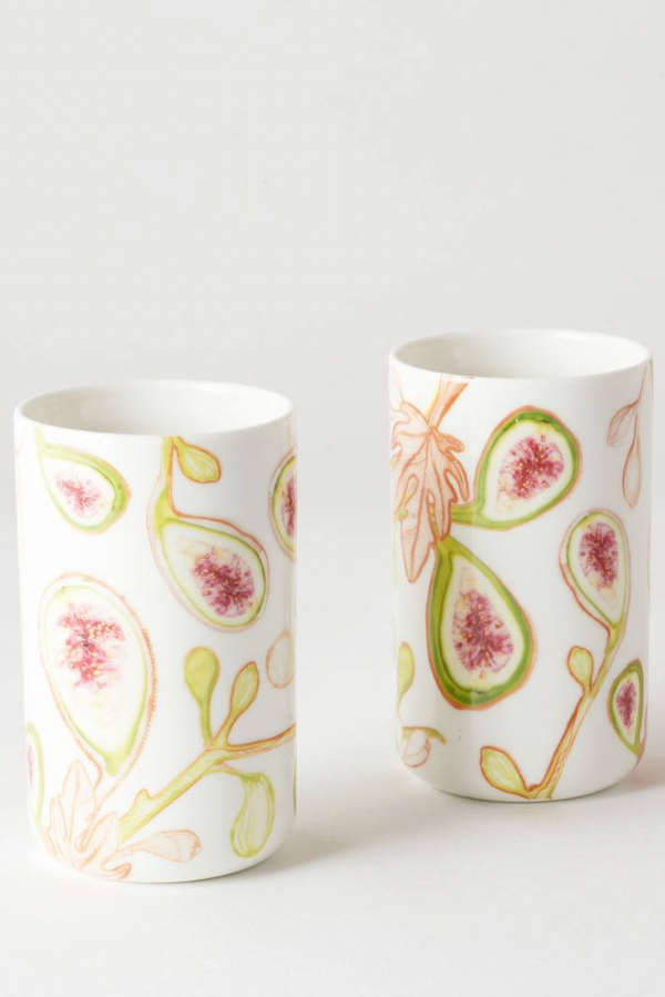 Ceramic Tumbler Set - Fig Tree