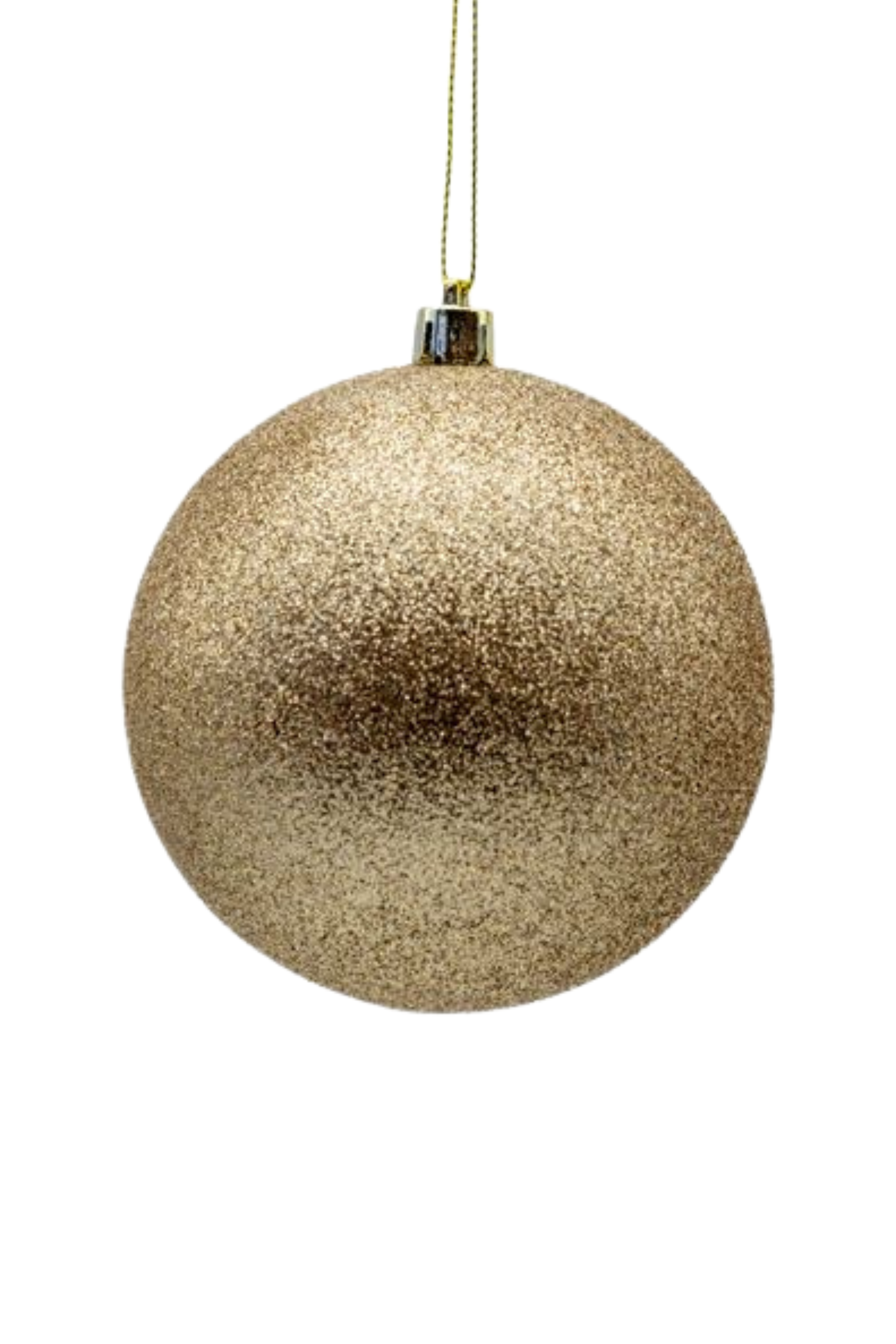 Champagne Glitter Ball 10cm