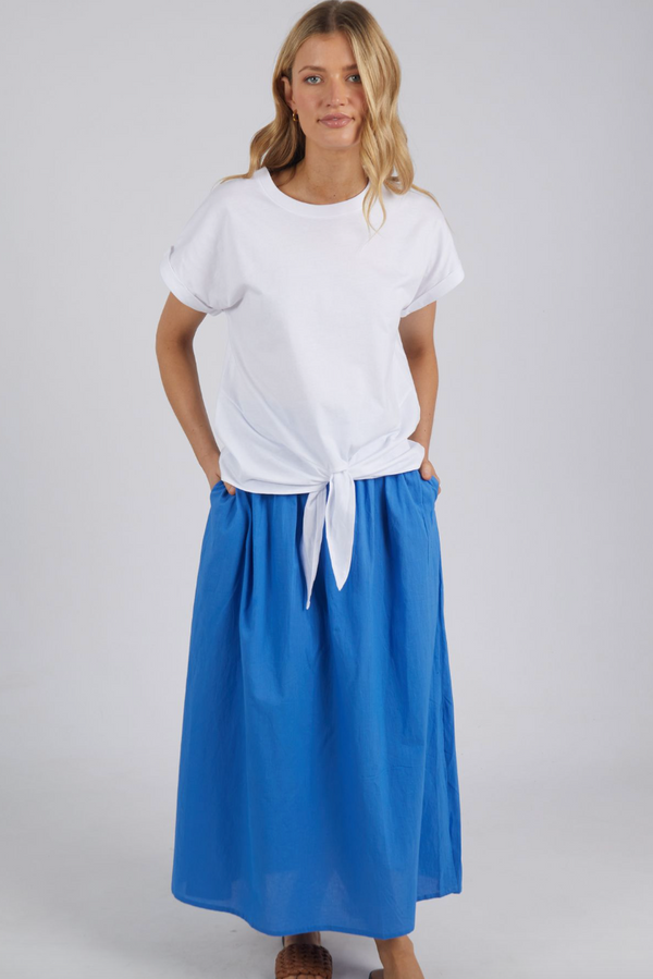 Charli Skirt - Vivid Blue