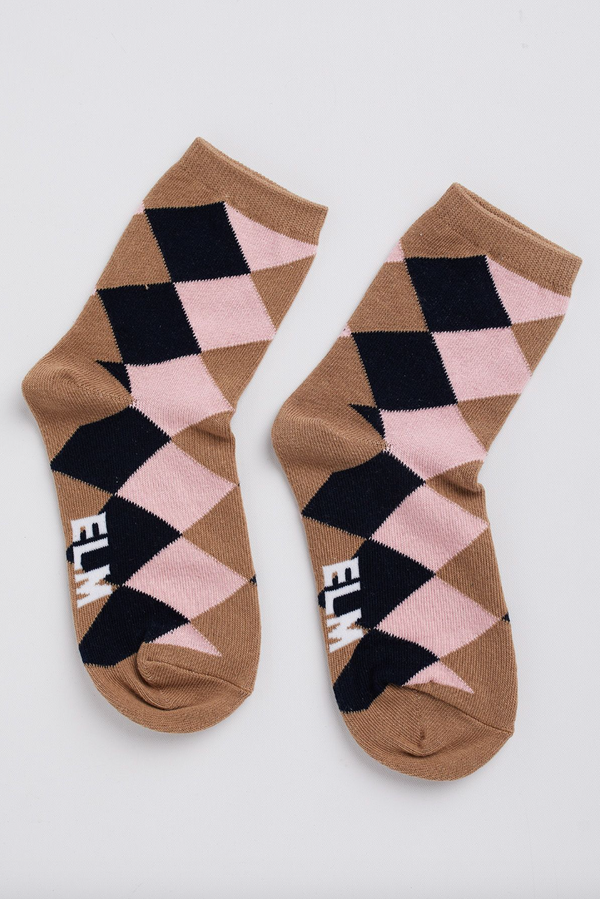 Checker Ankle Sock