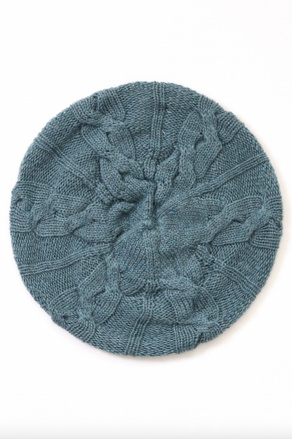 Clementine Cable Beret
