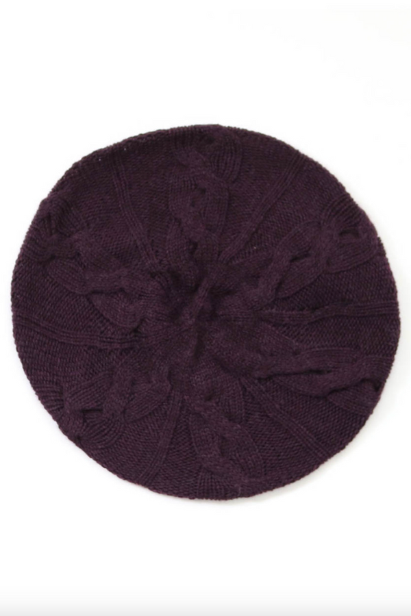 Clementine Cable Beret
