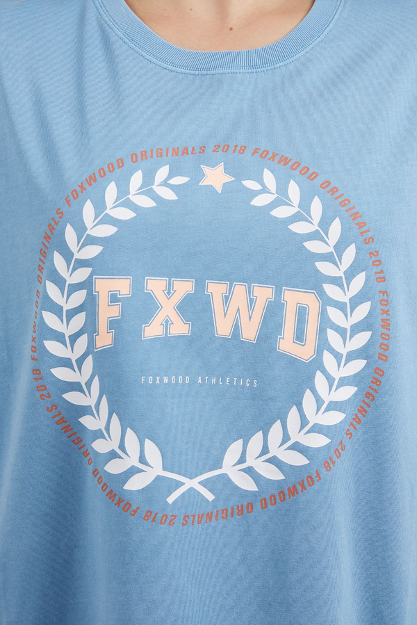 College Tee - Powder Blue