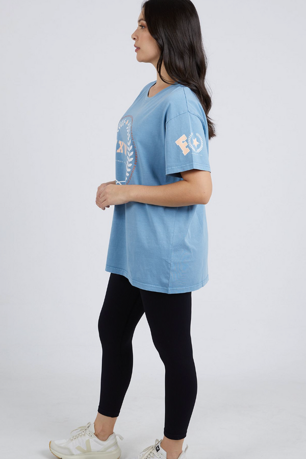 College Tee - Powder Blue