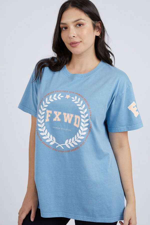College Tee - Powder Blue