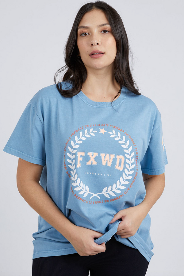 College Tee - Powder Blue