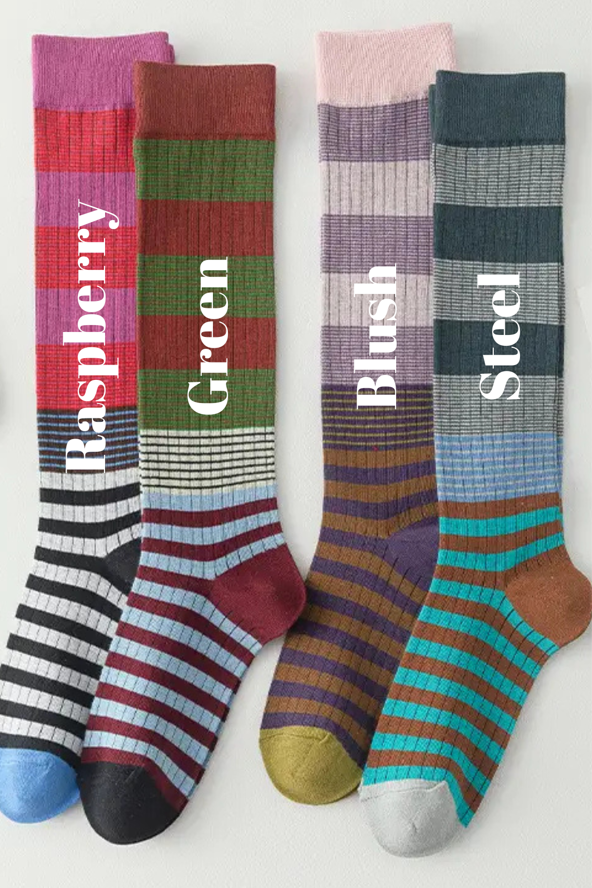 Funky Long Stripe Socks