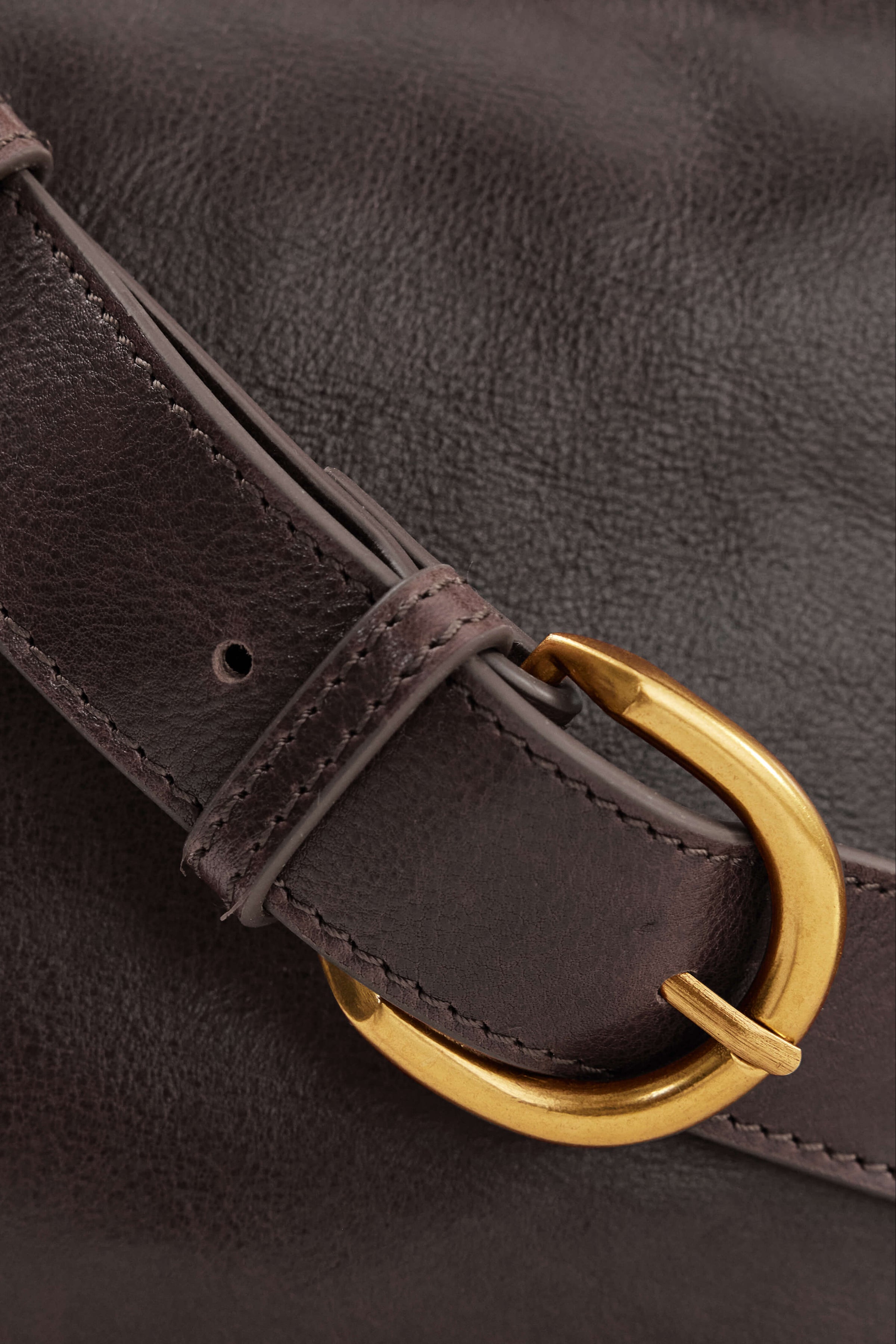 Juju & Co Crescent Sling Bag - Mahogany