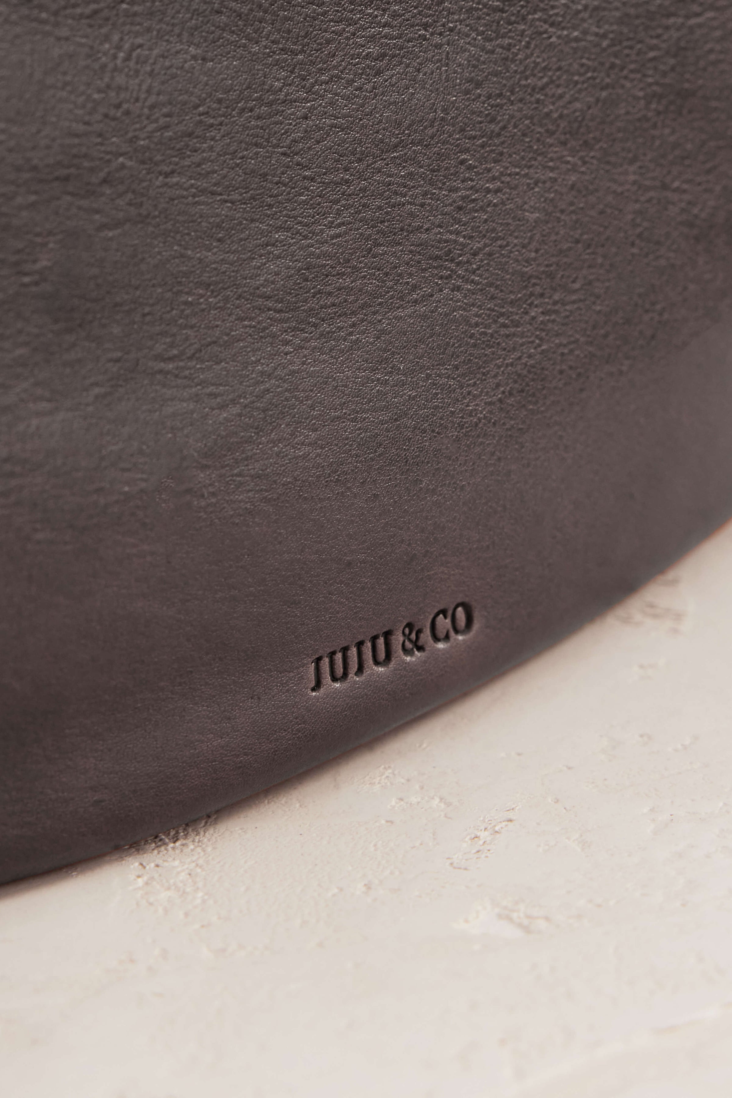 Juju & Co Crescent Sling Bag - Mahogany