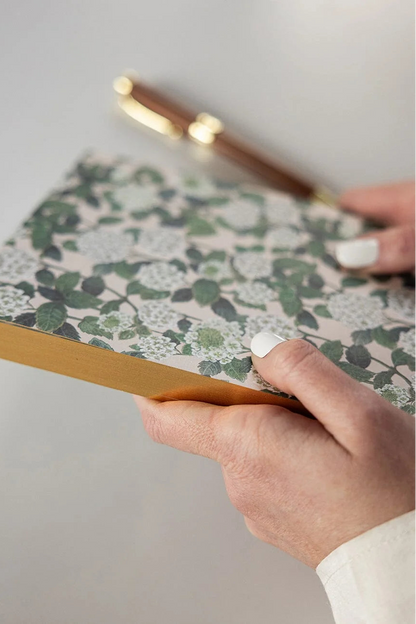 Notepad Desktop Jotter - Hydrangea