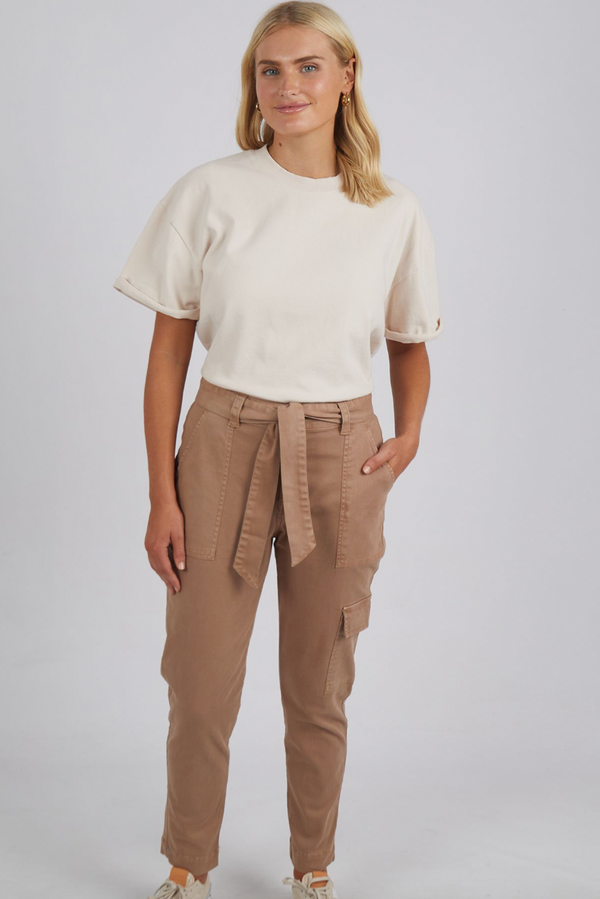 Dahlia Cargo Pant - Mocha