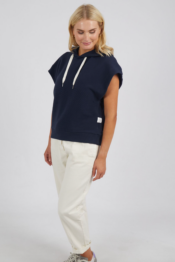 Dana Sleeveless Hoody - Navy