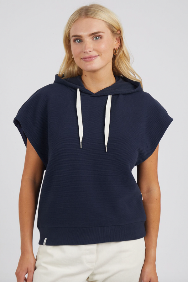 Dana Sleeveless Hoody - Navy