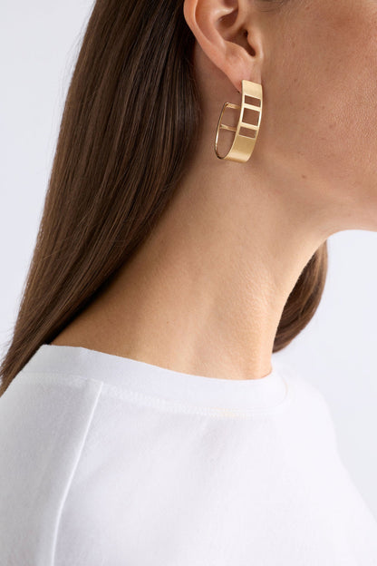 Elk Skenni Earring - Silver
