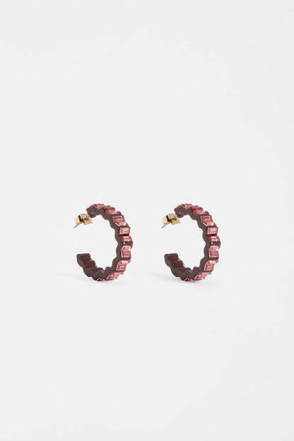 Jolle Hoop Earring - Espresso