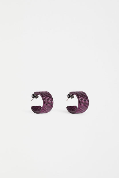 Elk Glynn Small Hoop Earring - Shiraz
