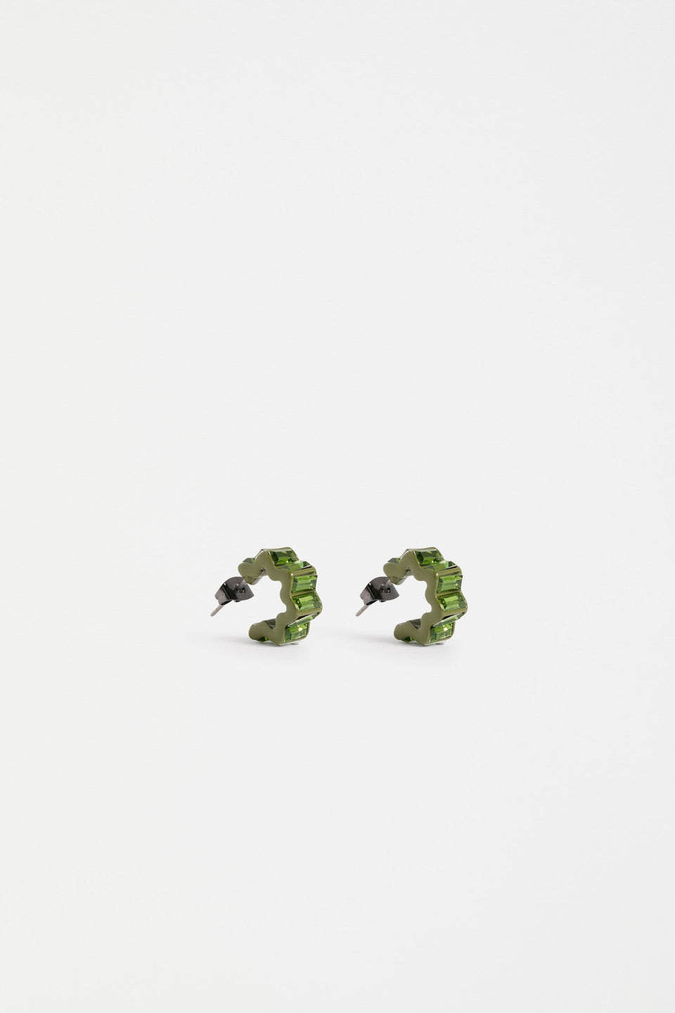 Jolle Mini Hoop Earring - Artichoke