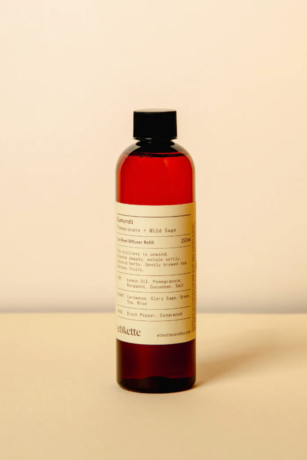 Etikette Reed Diffuser Etikette Eco Reed Diffuser Refill 250ml | Mookah
