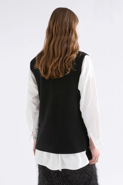 Elk Alin Knit Vest - Blacks