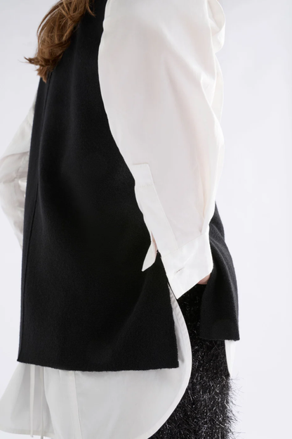Elk Alin Knit Vest - Blacks