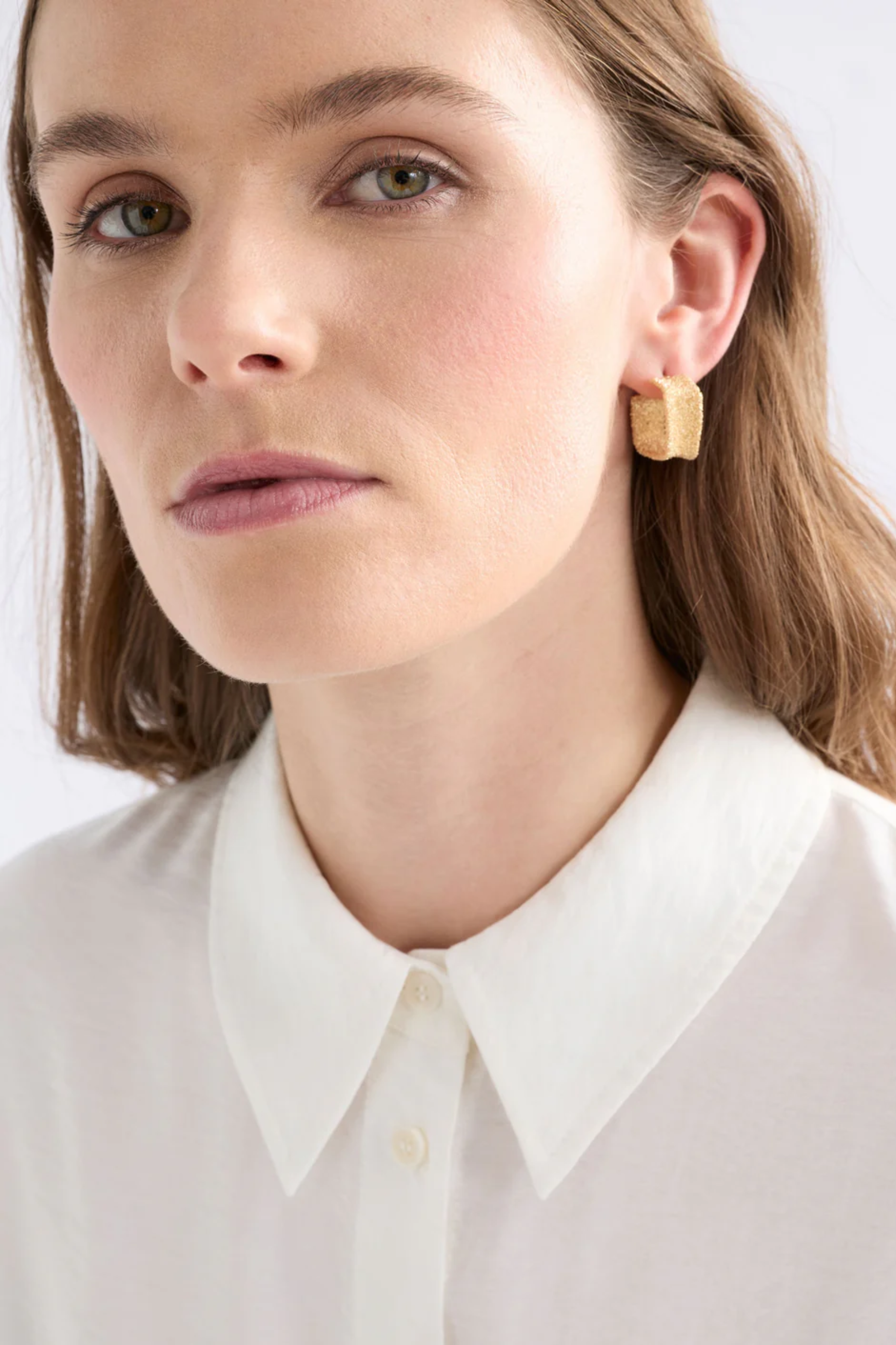 Elk Detta Hoop Earring - Gold