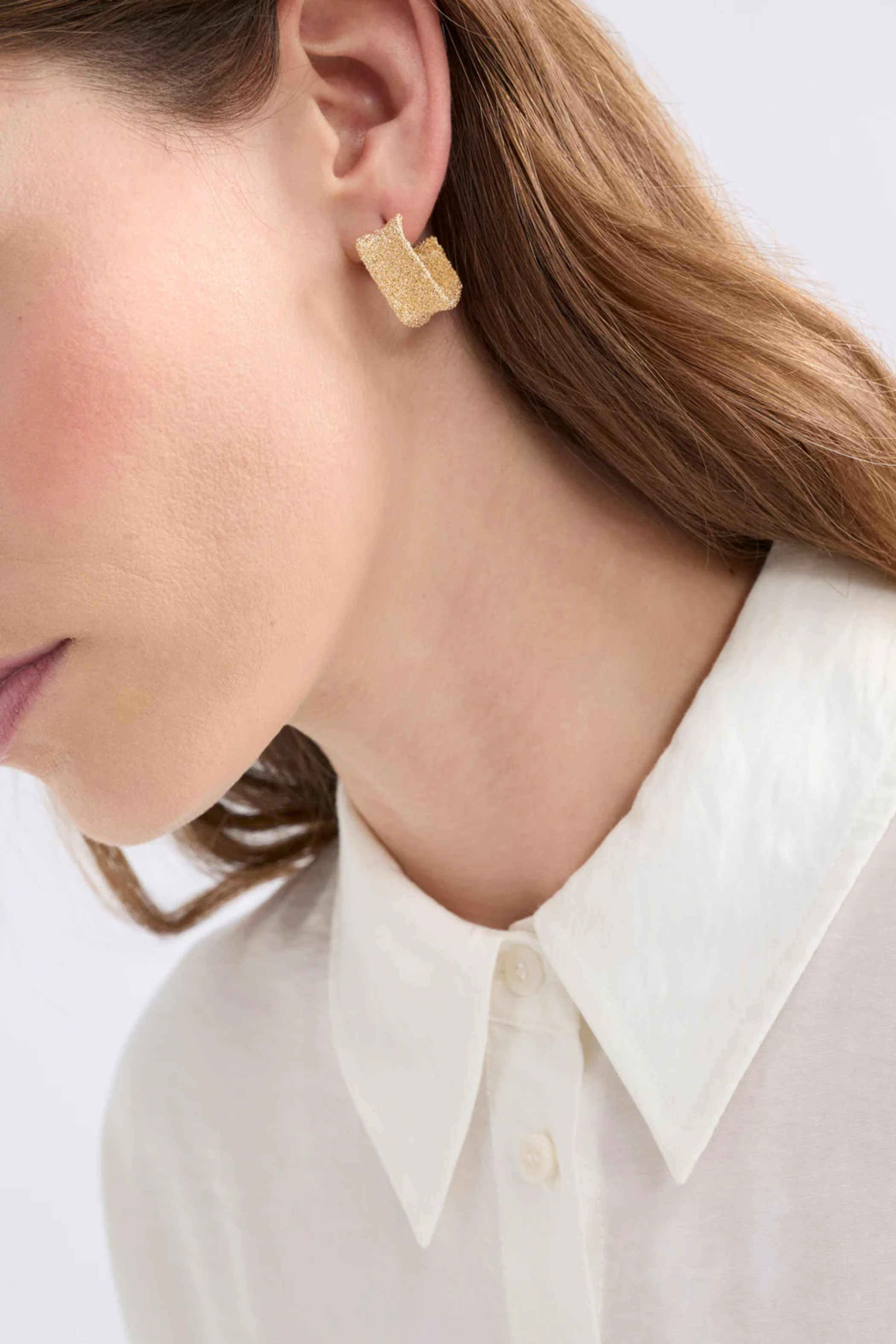 Elk Detta Hoop Earring - Gold