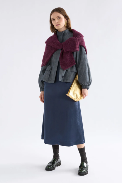 Elk Dree Dress - Steel Blue