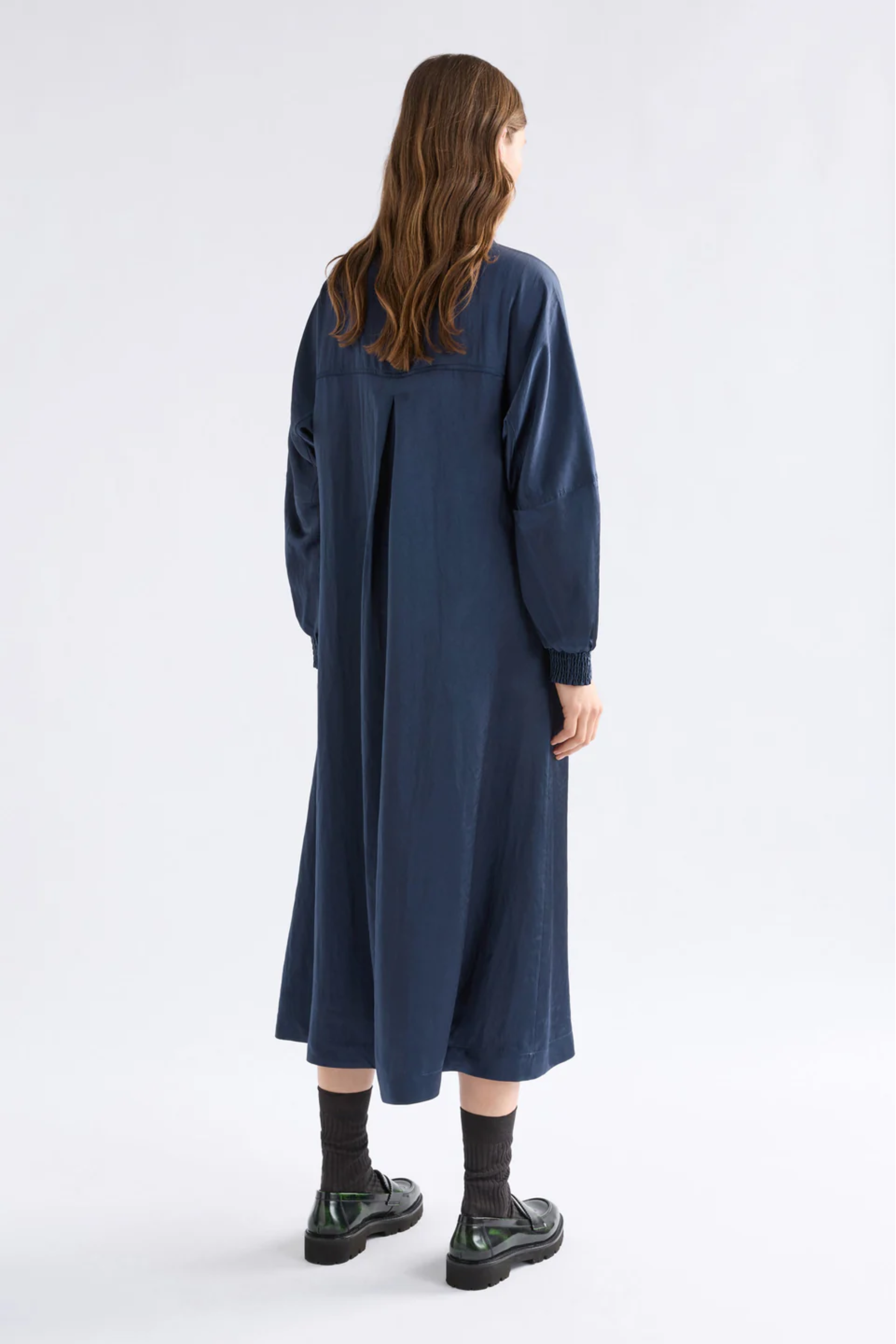 Elk Dree Dress - Steel Blue