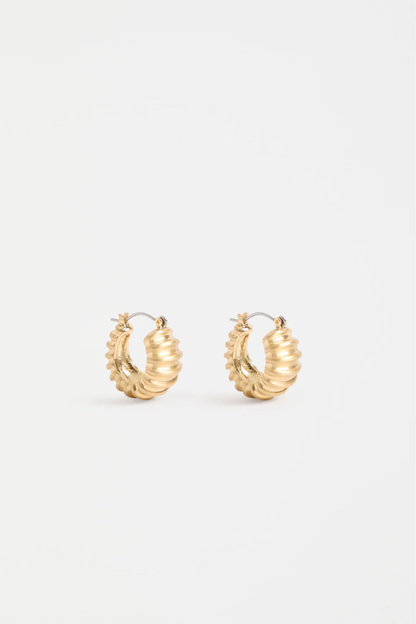 Elk Ellin Hoop Earring - Gold