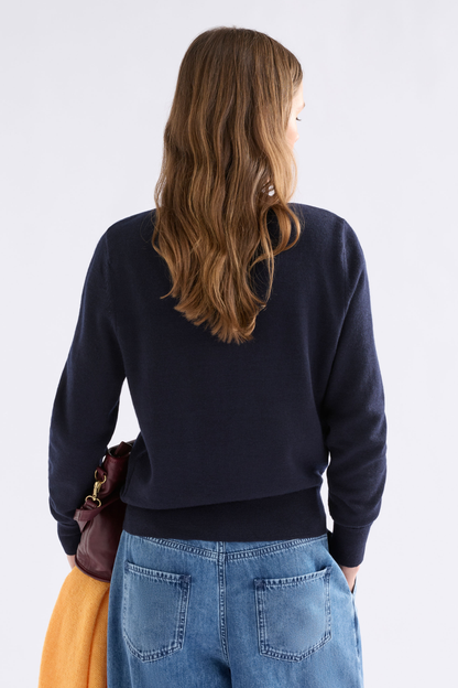 Elk Ellora Sweater - Dark Navy