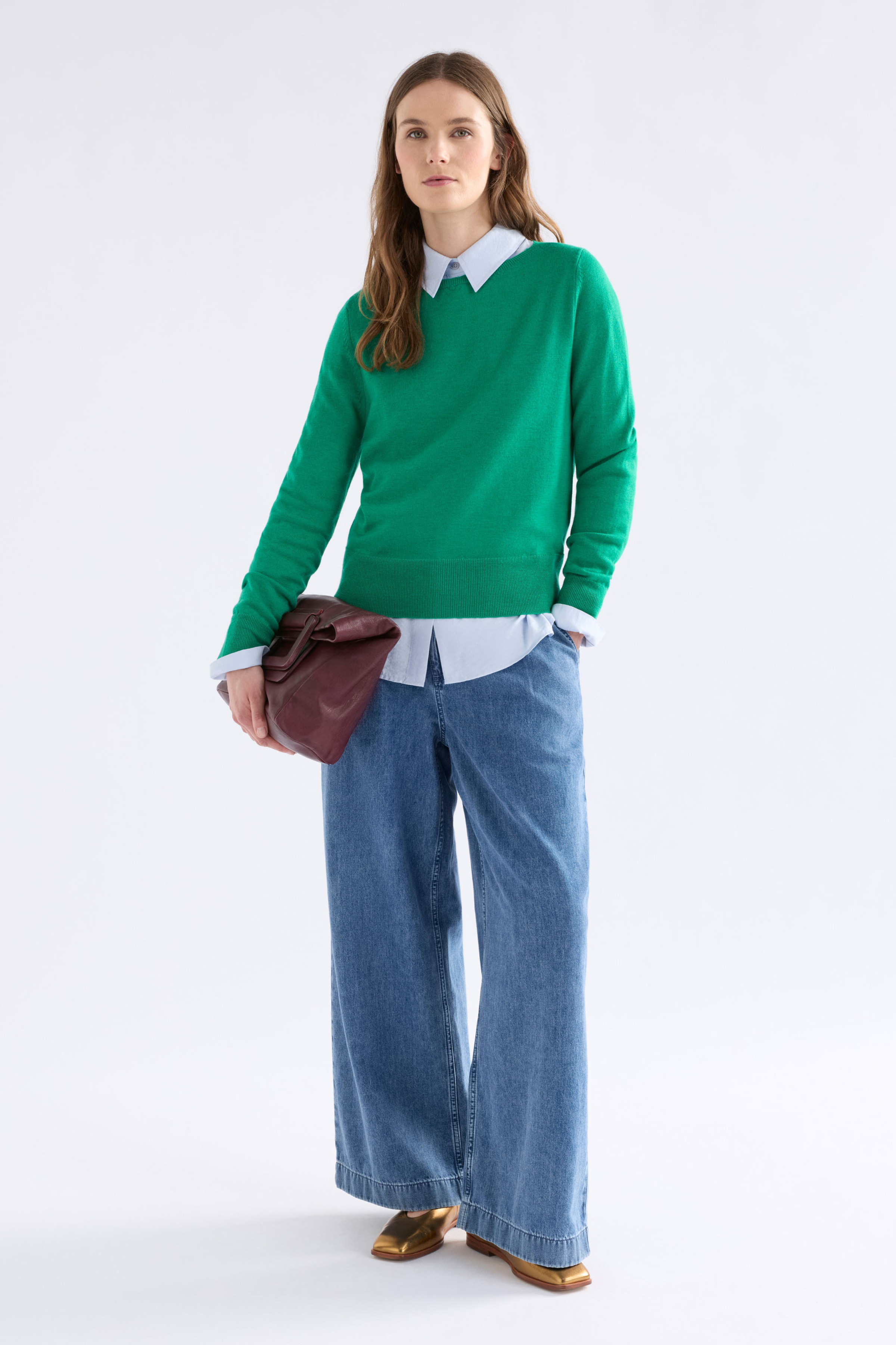 Elk Ellora Sweater - Verdant