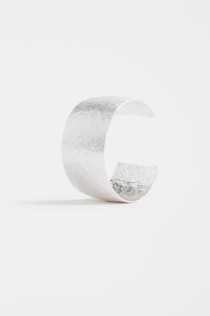 Gild Cuff Bangle - Silver