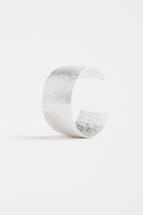 Gild Cuff Bangle - Silver