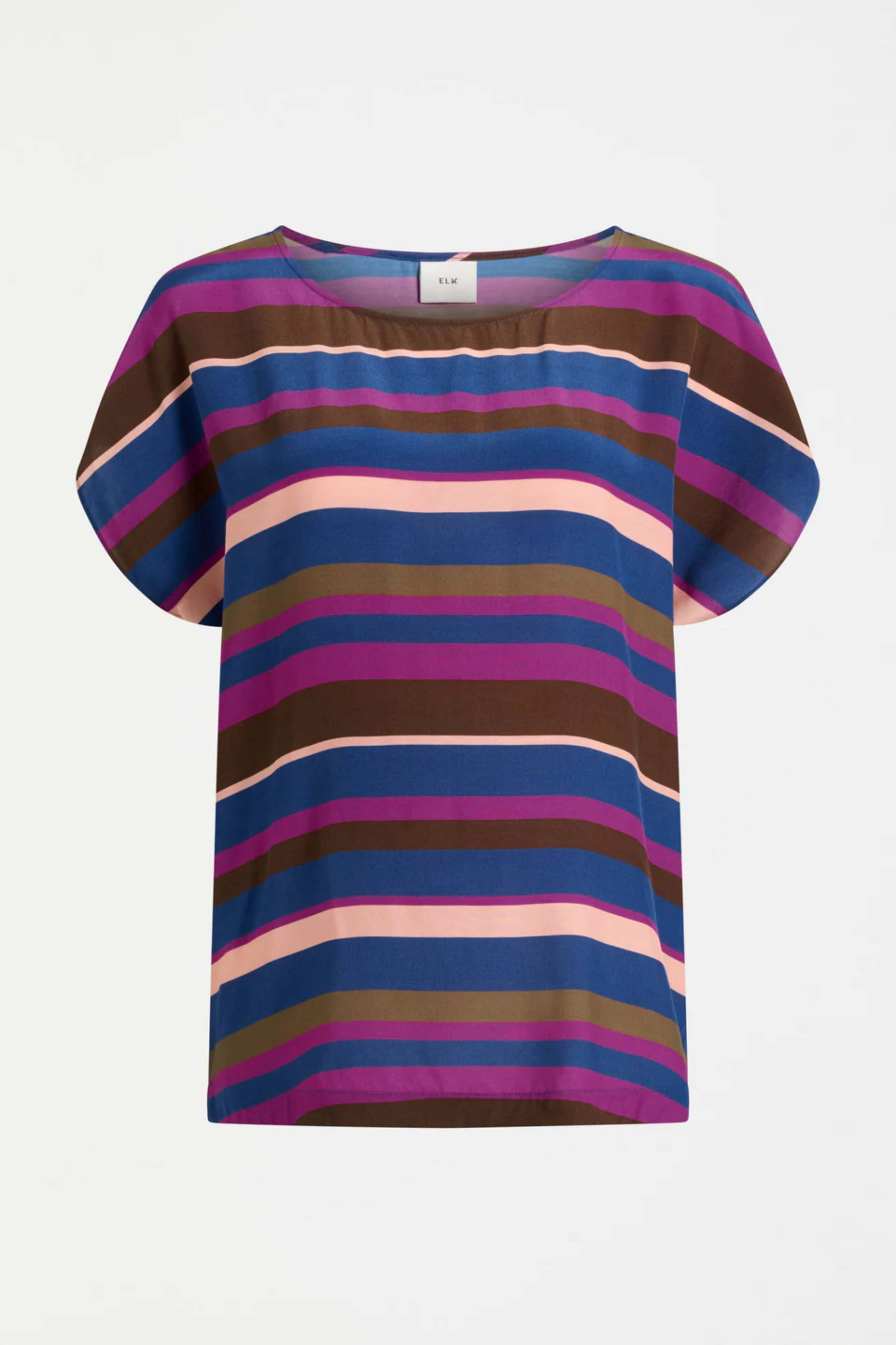 Elk Kash Top - Riga Stripe