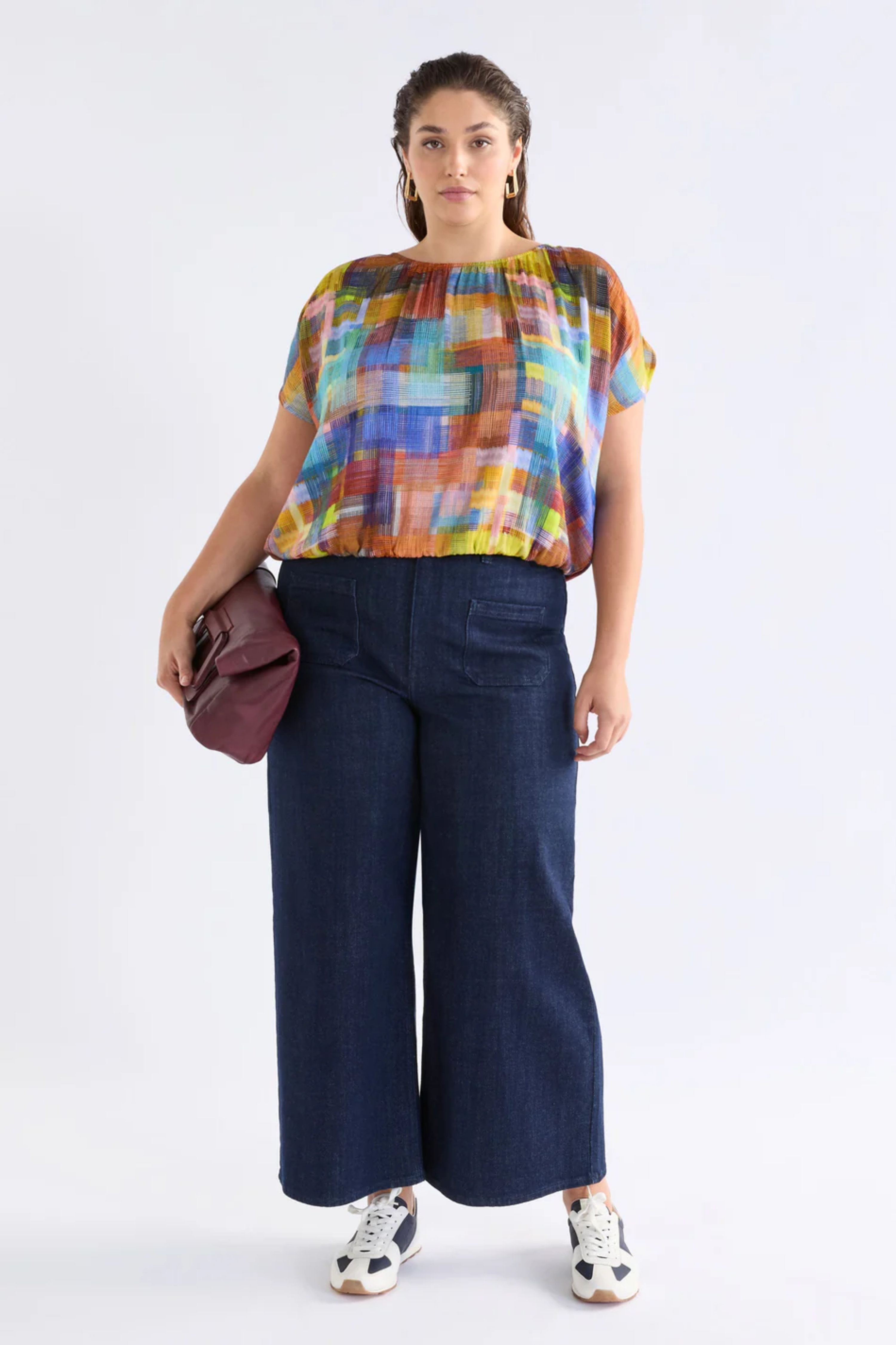 Elk Nidra Top - Elbrus Print