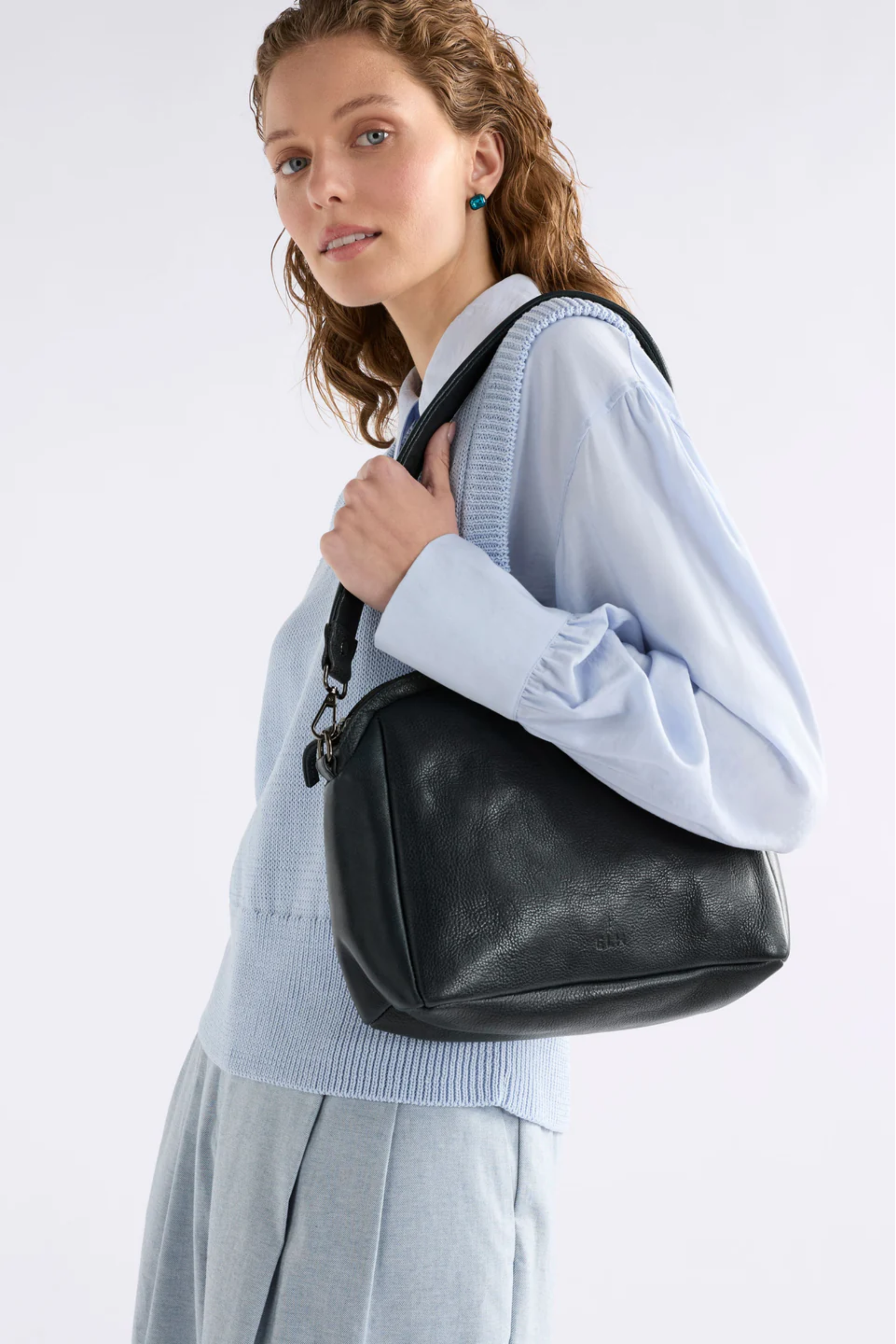 Elk Orler Crossbody - Navy