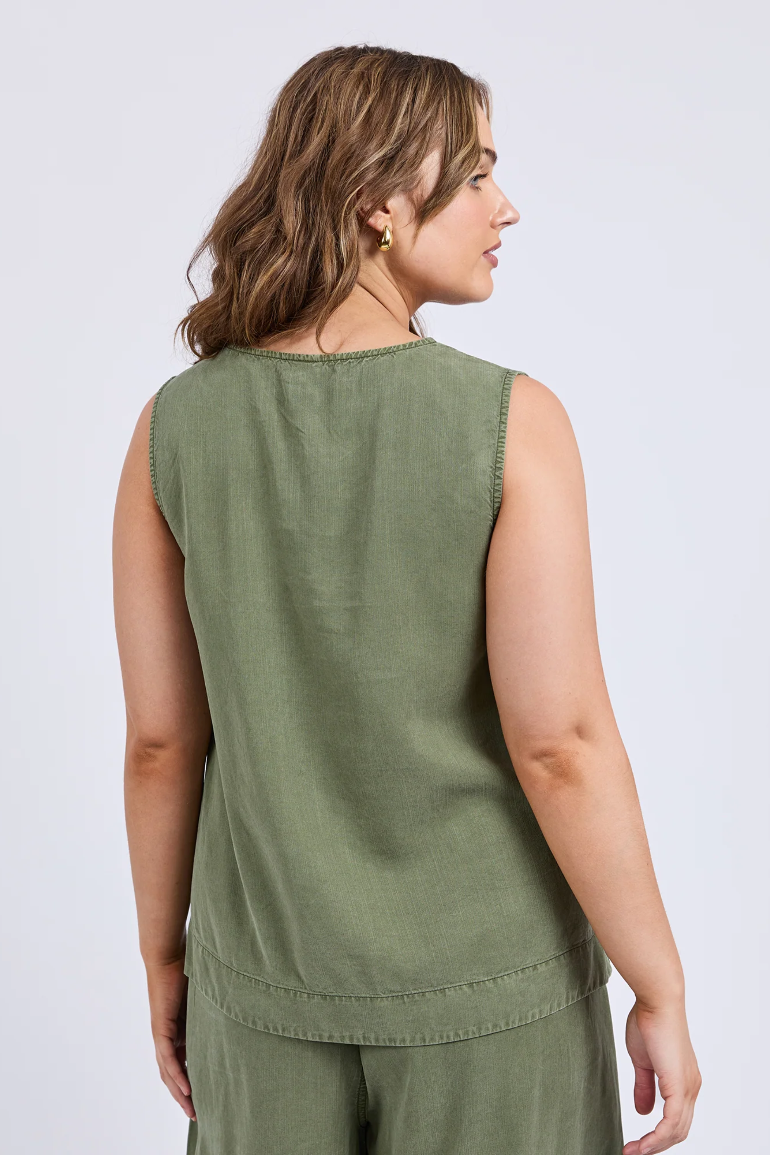Elm Bliss Tank - Clover