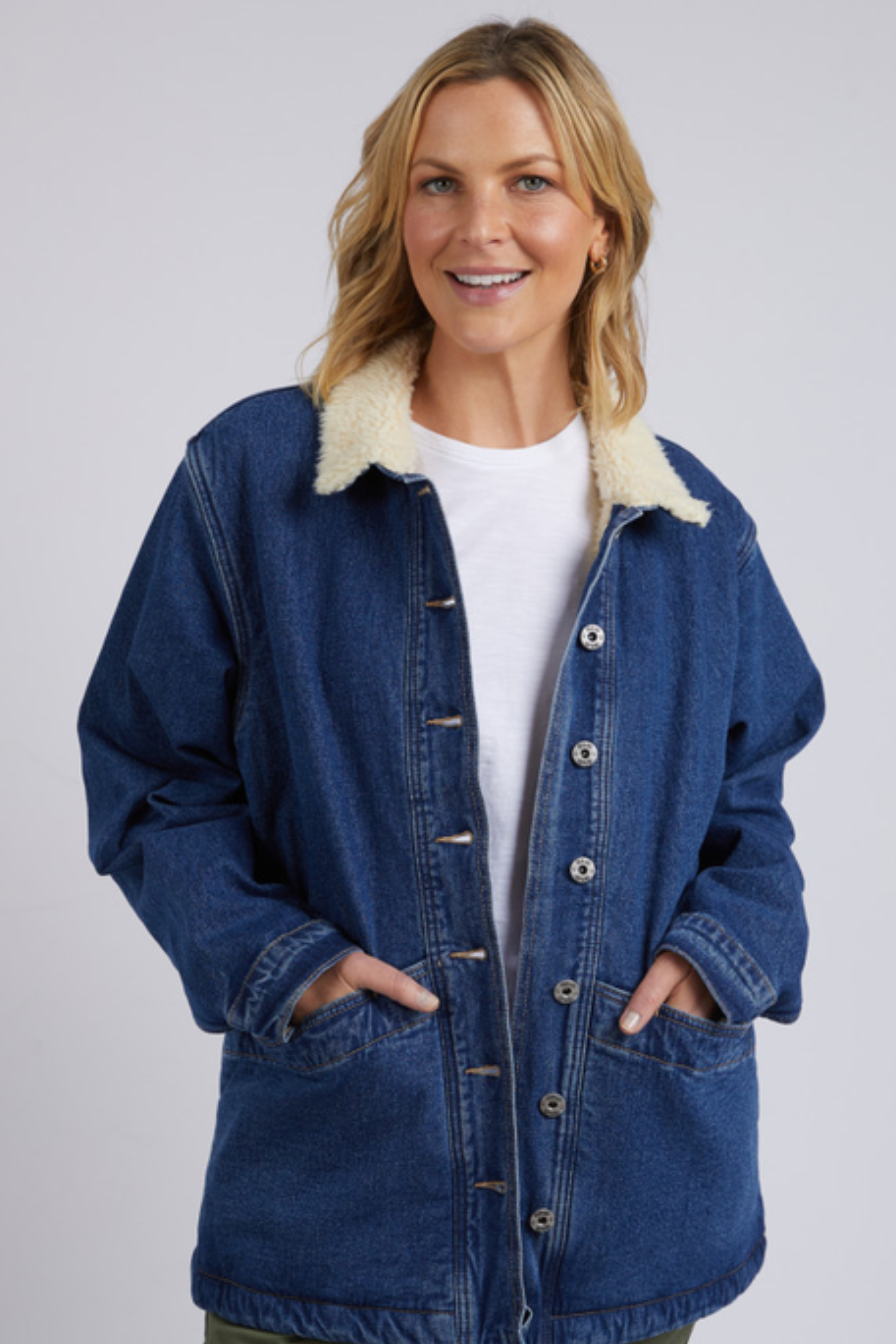 Elm Darcy Denim Shacket