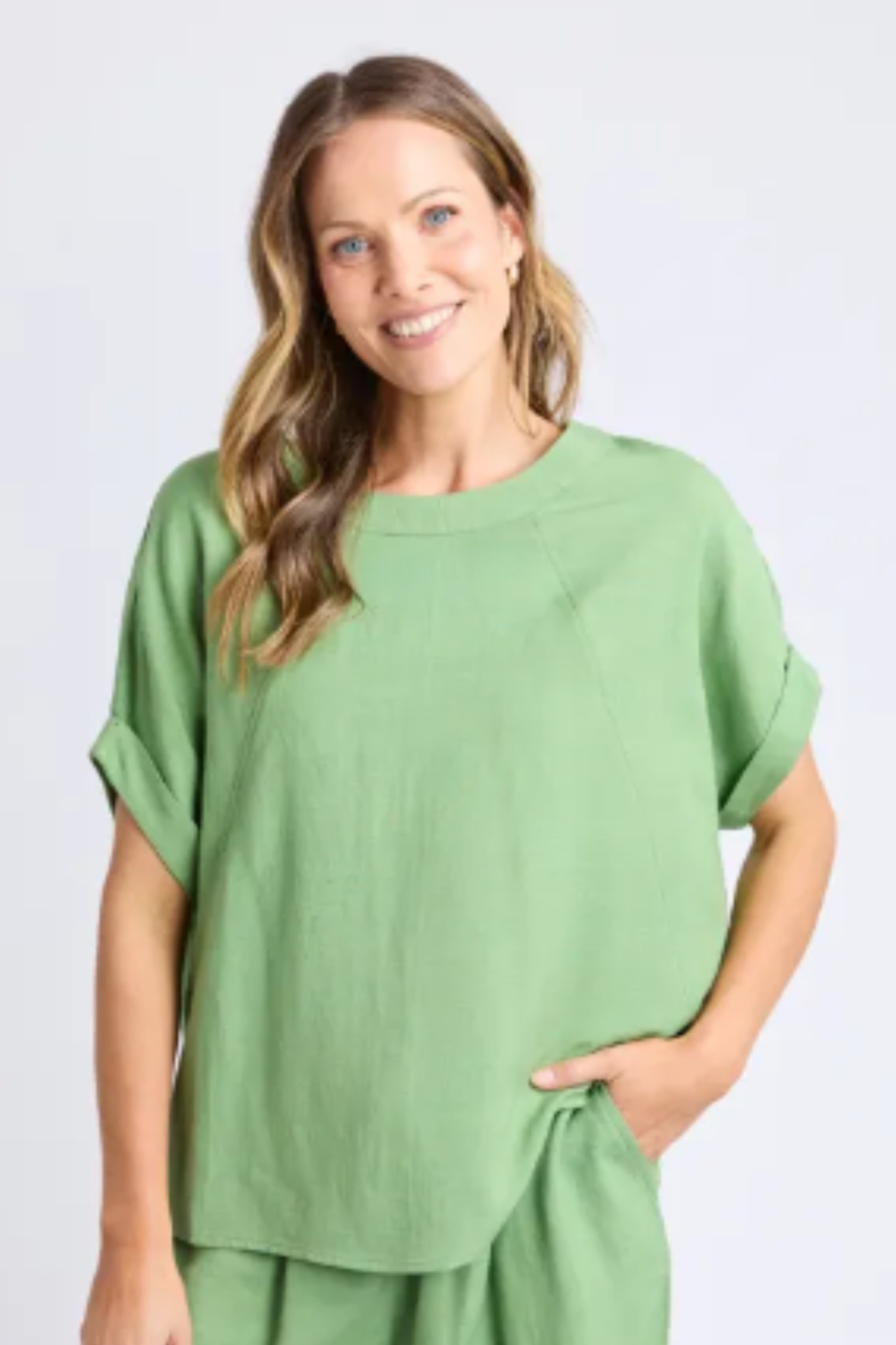 Elm Holly Top - Green