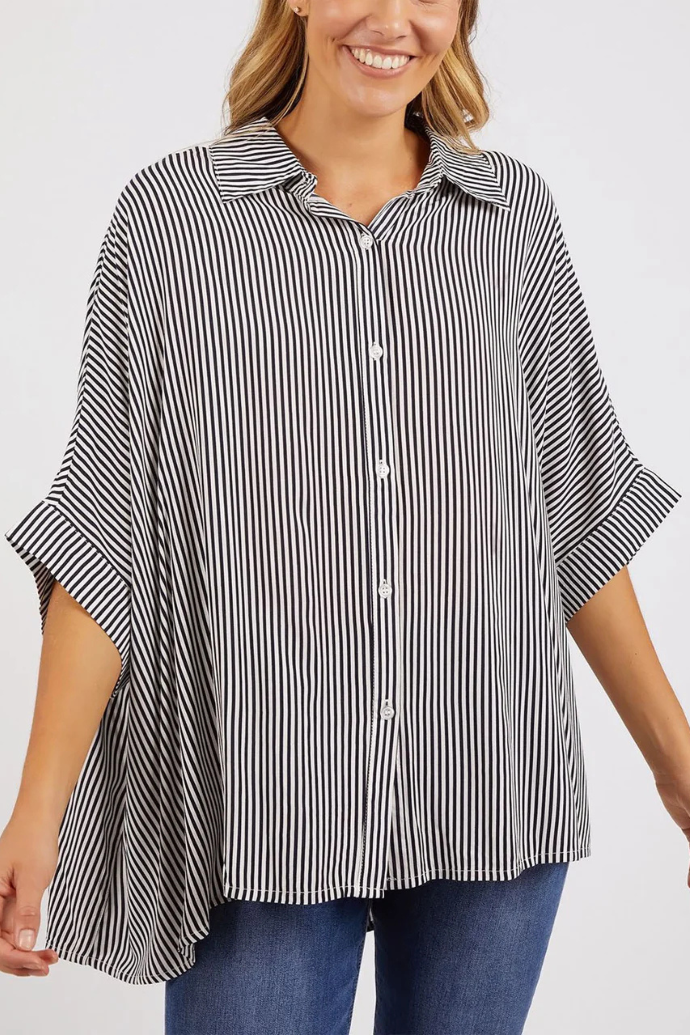 Elm Luna Shirt - Navy