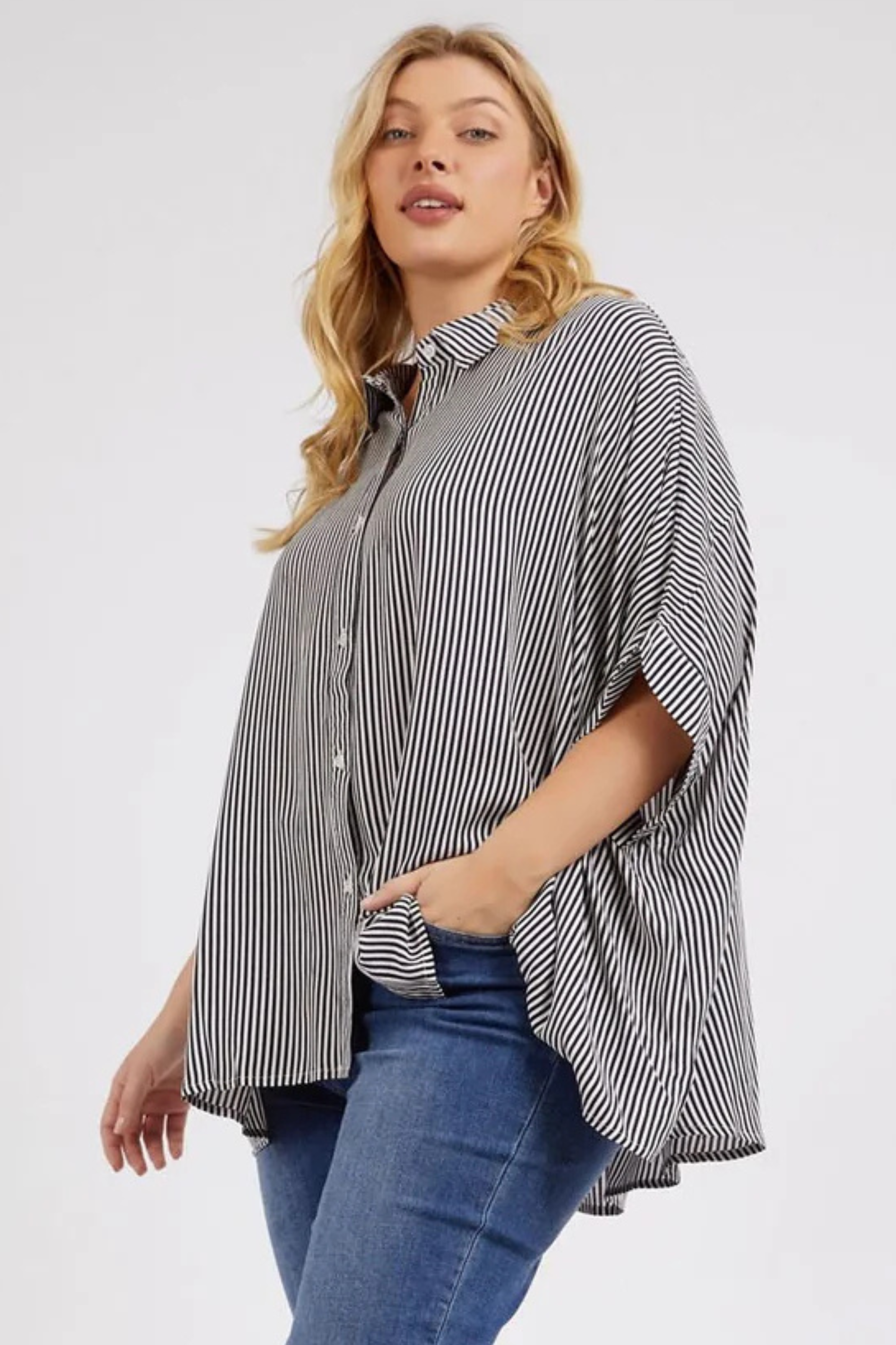 Elm Luna Shirt - Navy