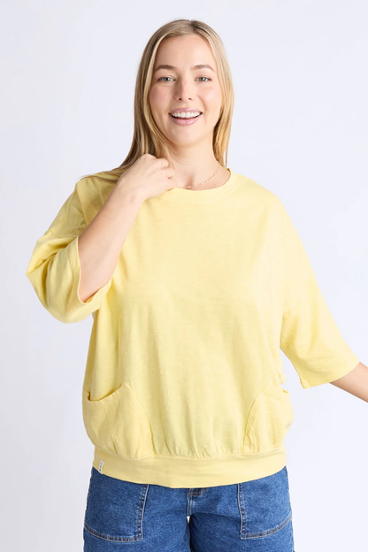 Elm Mazie Sweat - Banana